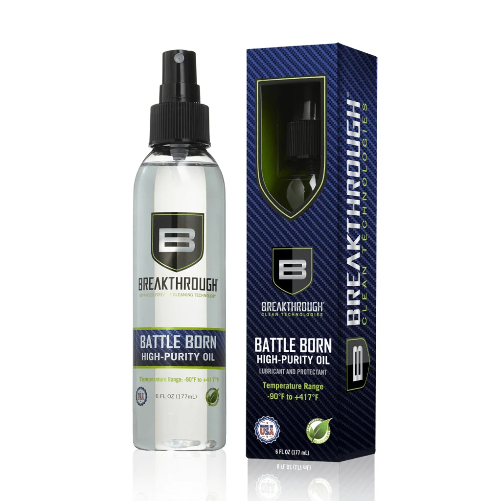 BREAKTHROUGH® BATTLE BORN VYSOKO ČISTÝ OLEJ 6 FL OZ 177ML SPREJ
