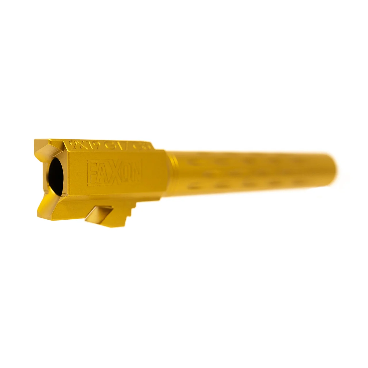 FAXON BARREL G17 GEN5 FLAME FLUTED, 1/10TWIST, 416-R, TINGOLD