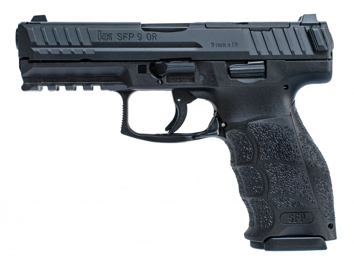 HK SFP9-OR, kal. 9x19, s 5 montážnymi platničkami