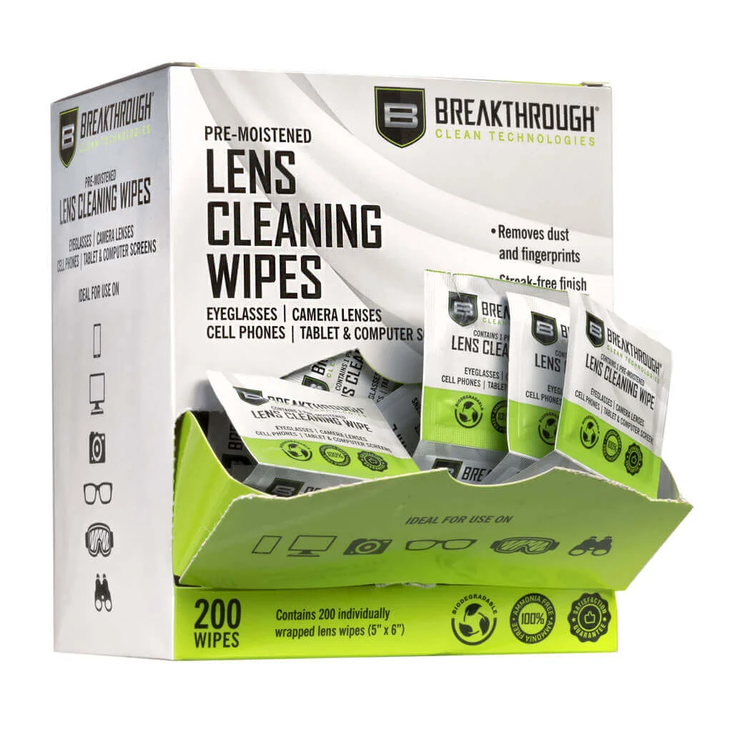 BREAKTHROUGH® BCT VIACÚČELOVÉ ČISTIACE UTIERKY NA OPTIKU – 200KS KRABICA