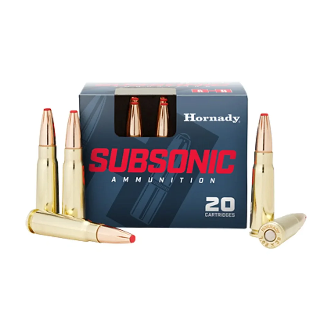 7,62x39 Hornady Sub-X Subsonic 255gr/16,5g (20ks)